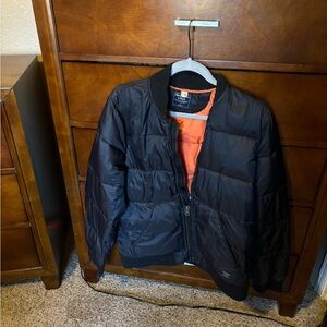 Black puffer lightweight